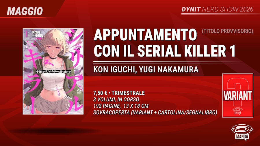 Dynit: gli annunci manga e anime dal Nerd Show 2026 Dynit: gli annunci manga e anime dal Nerd Show 2026